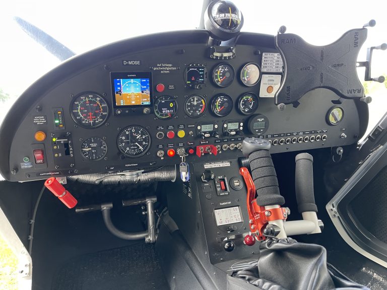 D-MDSE Cockpit in Nahaufnahme